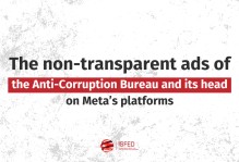 The non-transparent ads of the Anti-Corruption Bureau and its head on Meta’s platforms