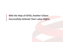 „სამართლიანი არჩევნების” დახმარებით კიდევ ერთმა მოქალაქემ შეძლო საკუთარი შრომითი უფლებების დაცვა