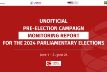 Unofficial Pre-Election Campaign Monitoring Report for the 2024 Parliamentary Elections