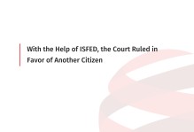 With the Help of ISFED, the Court Ruled in Favor of Another Citizen