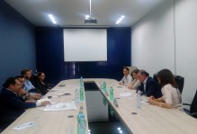 ISFED hosted a study visit of colleagues from neighboring countries
