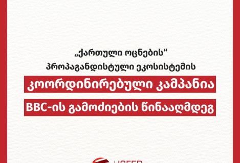 „ქართული ოცნების“ პროპაგანდისტული ეკოსისტემის კოორდინირებული კამპანია BBC-ის გამოძიების წინააღმდეგ