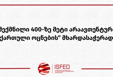 ორ დღეში შექმნილი 400-ზე მეტი არაავთენტური ანგარიში „ქართული ოცნების“ მხარდასაჭერად 