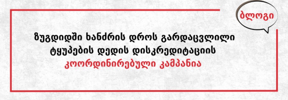 ზუგდიდში ხანძრის დროს გარდაცვლილი ტყუპების დედის დისკრედიტაციის კოორდინირებული კამპანია 