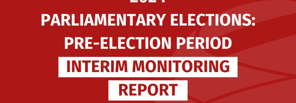  Interim Report of Pre-Election Monitoring (27 August - 30 September)