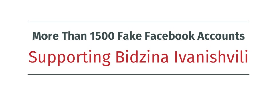 More Than 1500 Fake Facebook Accounts Supporting Bidzina Ivanishvili