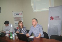 ISFED held a discussion on powers of the President and the Prime Minister in Batumi