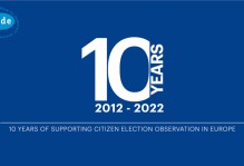 EPDE 10 წლისაა - ათი წელი „ევროპული პლატფორმა დემოკრატიული არჩევნებისთვის“