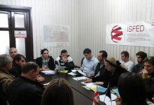 ISFED hosted information meeting of NGOs in Kutaisi