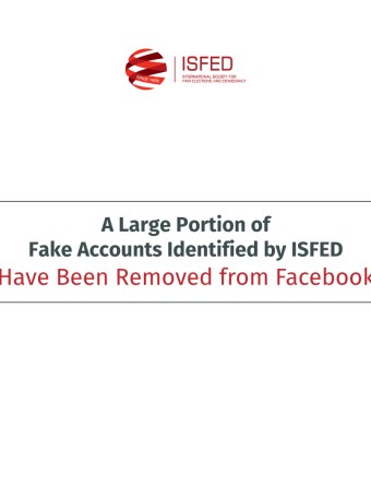 A Large Portion of Fake Accounts Identified by ISFED Have Been Removed from Facebook