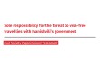 Sole responsibility for the threat to visa-free travel lies with Ivanishvili’s government