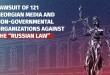 The legal battle against the “Russian law” will continue in the Constitutional Court