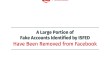 A Large Portion of Fake Accounts Identified by ISFED Have Been Removed from Facebook